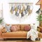 Macrame Wall Hanging — Boho Woven Wall Decor for Bedroom, Living Room, Apartment, or Dorm, Handmade Bohemian Wall Art, Perfect Gift, 39" W x 30.7" L